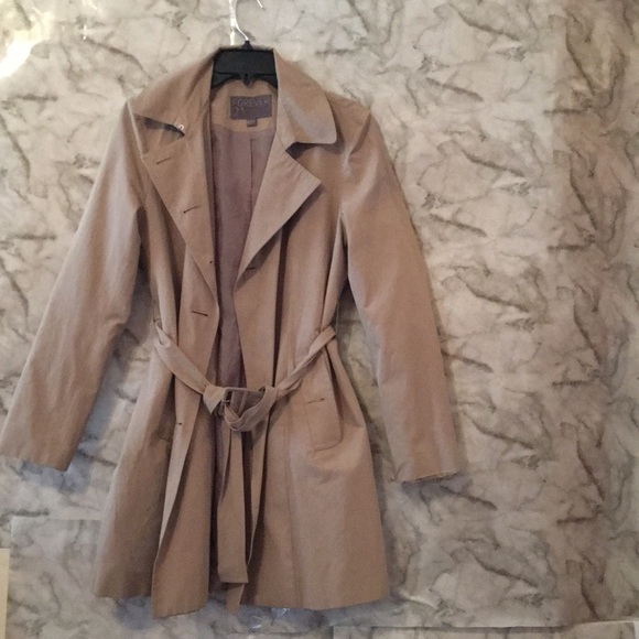 Forever 21 Jackets & Blazers - Tan Trench Coat